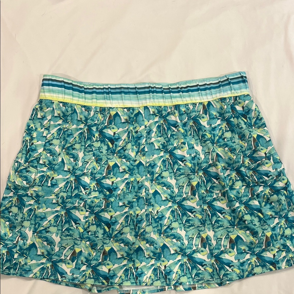 Tropical Green Skirt